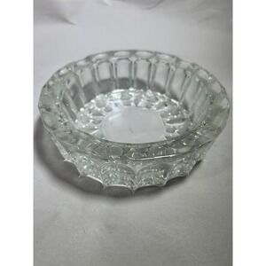 Vintage lKIG Glass Bowl Small Size Ashtray Malaysia Candy Nut Dish